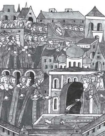 Похороны первой жены Ивана IV Грозного царицы Анастасии Романовны - фото 7