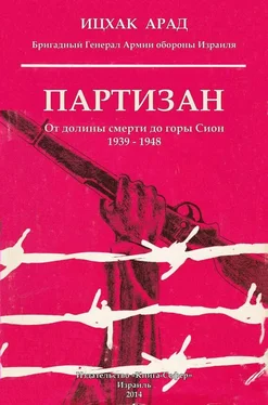 Ицхак Арад Партизан: от долины смерти до горы Сион, 1939–1948 обложка книги