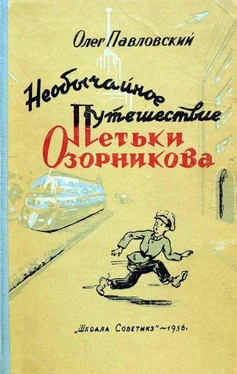 Олег Павловский Необычайное путешествие Петьки Озорникова обложка книги