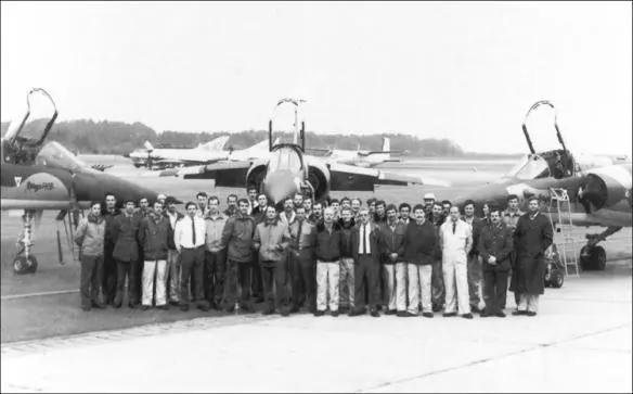 The South African contingent at Dassault Aviation France 1974 Mirage F1AZ - фото 11