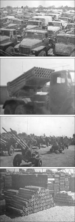 Enemy ordnance captured during Operation Protea Both MiGs then responded by - фото 63