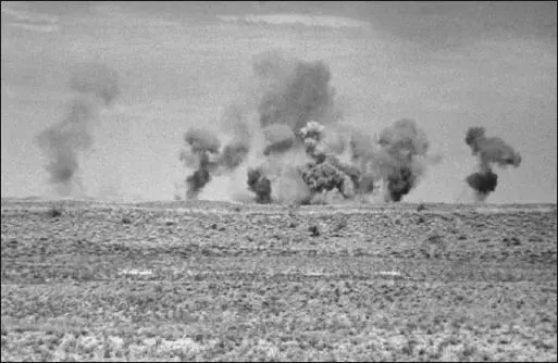 A stick of Mk 82 250kg bombs doing their job In the meanwhile prior to the - фото 82