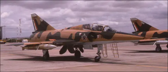 Mirage IIID2Z 85 Combat Flying School serial 844 gloss Buff and Dark Green - фото 136