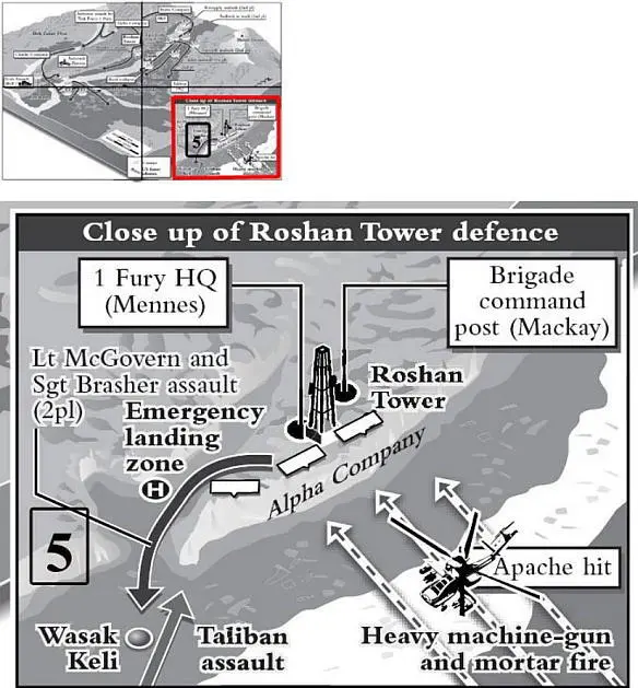 The heaviest fighting in the battle for Musa Qala is between Taliban forces and - фото 75