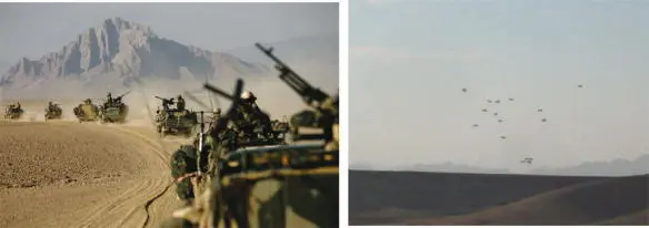 1821 Supplied by frequent parachute drops the Warriors were joined in the - фото 98