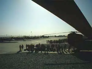 26 Soldiers of Task Force 1 Fury from the 82 nd Airborne prepare for departure - фото 103