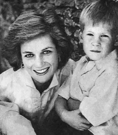 С сыном принцем Гарри В медовый месяц чета принца и принцессы Уэльских - фото 485