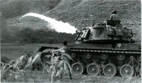Огнеметный танк М67 во Вьетнаме январь 1966 года Итальянские и японские - фото 11