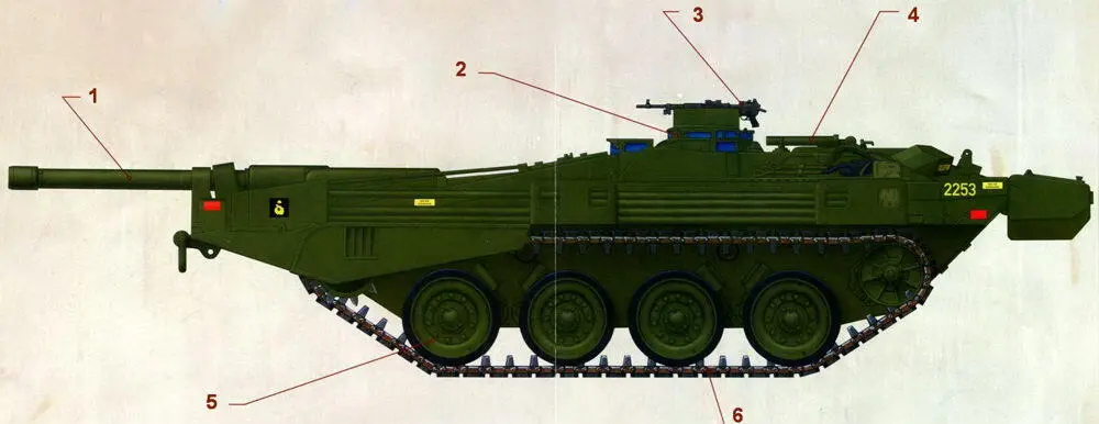 Танк Strv 103В Основной боевой танк Strv 103В Состоял только на вооружении - фото 9