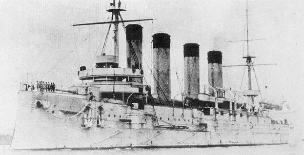 Баян лучший крейсер в эскадре 1903 г Офицеры и команда Баяна - фото 49