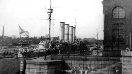 Броненосный крейсер Баян в 19111912 гг - фото 105