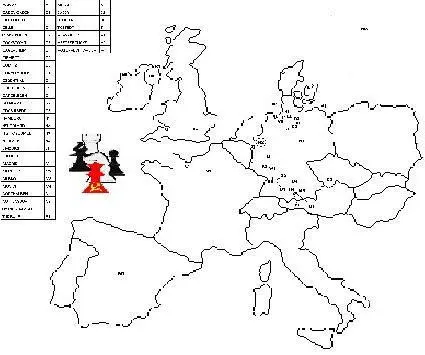 Fig 32 European map with relevant locations Chapter 55 THE WAVE - фото 4