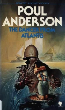 Poul Anderson The Dancer from Atlantis обложка книги