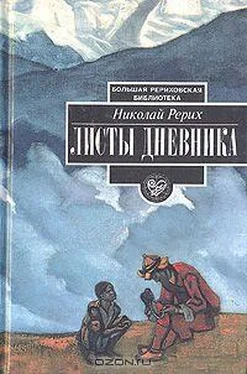 Николай Рерих Листы дневника. Том 1 обложка книги