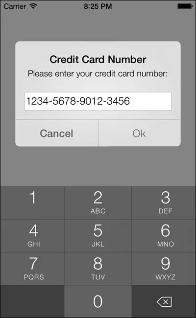 Рис 14Видпредупреждение для ввода обычным текстом В этом коде мы изменяем - фото 4