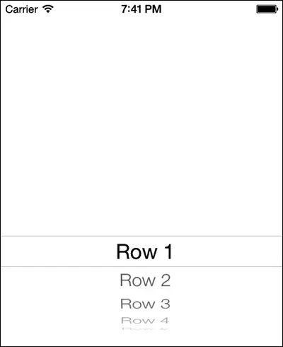 Рис 112Вид выбора с одним разделом и несколькими строками Виды с - фото 12
