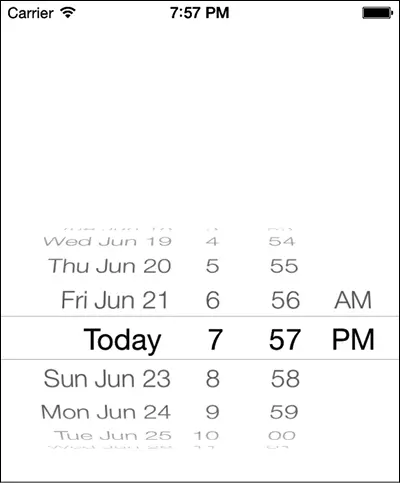 Рис 114Простой вид для выбора даты Как видите по умолчанию в виде выбора - фото 14