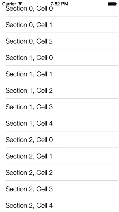 Рис 42Обычный табличный вид с тремя разделами Когда табличный вид - фото 96