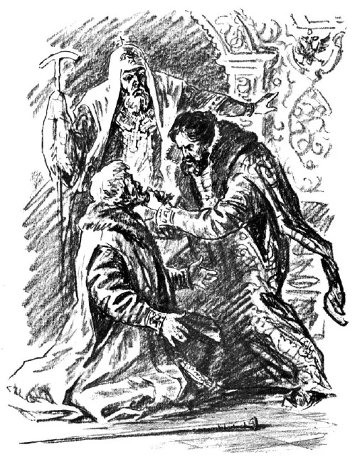 Тяжело поднялся Мстиславский ухватил Соковнина за бороду В очи смотри мне - фото 16