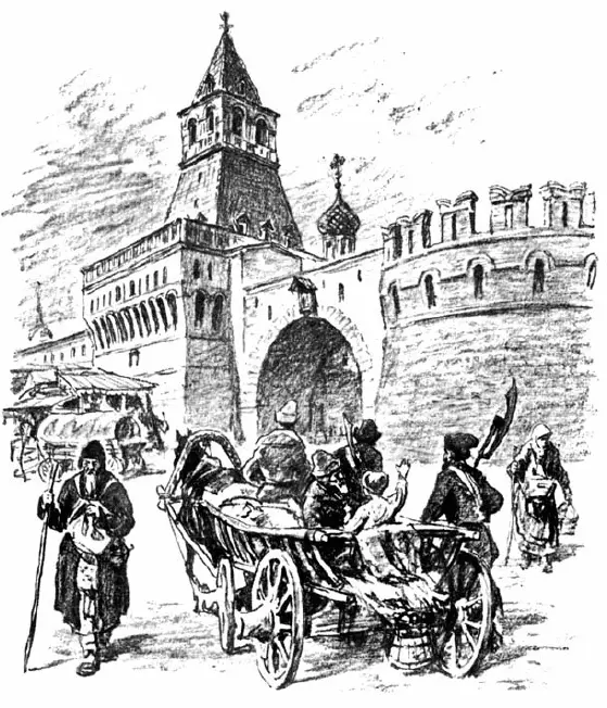 Проехали посадами Земляного города миновали пустырь приблизились к каменной - фото 19