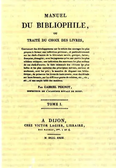 Г Пеньо Рассуждение о выборе книг 2е изд 1823 Титульный лист - фото 14