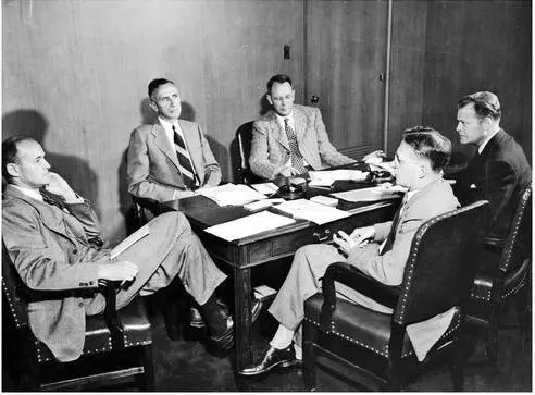 The Policy Planning Staff 1947 From left Kennan Carlton Savage Joseph - фото 23