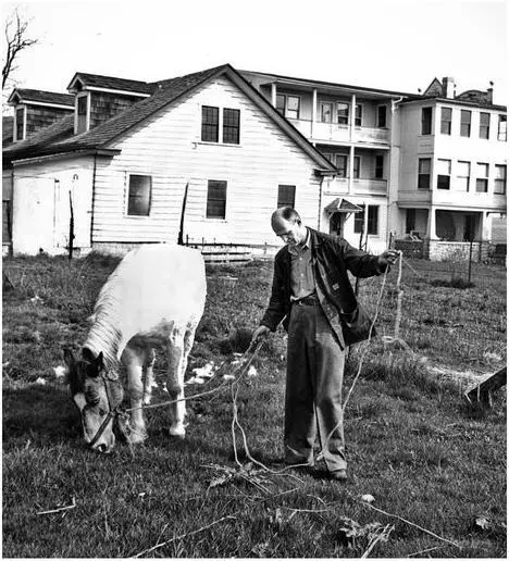 George with Joans horse Rusty at the Cherry Orchard mid1950s Princeton - фото 31