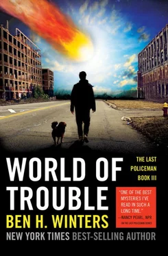 Ben Winters World of Trouble обложка книги