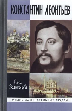 Ольга Волкогонова Константин Леонтьев обложка книги