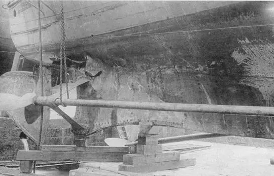 Миноносец Бесшумный в доке Май 1904 г Миноносец Бесшумный - фото 59