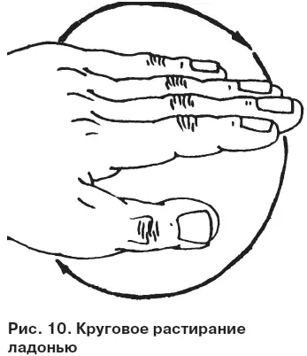 Зоны массирования Грудь подреберье поясничная область и живот - фото 11