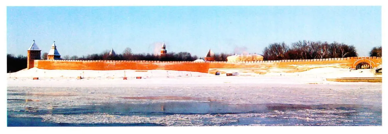 Новгородский кремль Вид с Торговой стороны Новгородский кремль Вид с - фото 106