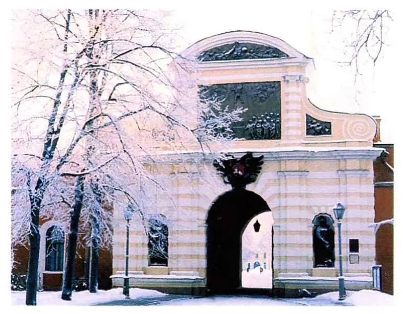 Петропавловская крепость Восточный фасад Петровских ворот Оборонительную - фото 119