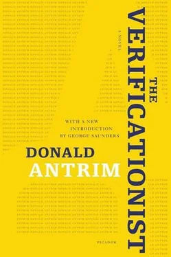 Donald Antrim The Verificationist обложка книги