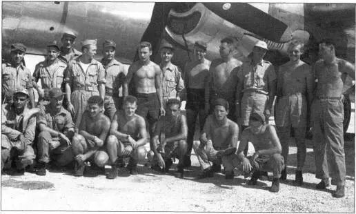 Paul Tibbets standing seventh from left and the 509th Composite Group Tibbets - фото 55