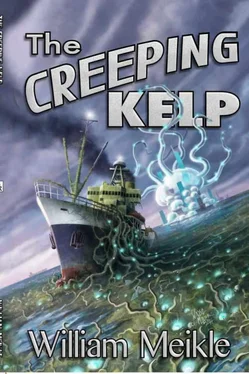 William Meikle The Creeping Kelp обложка книги