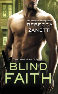 Rebecca Zanetti Blind Faith обложка книги