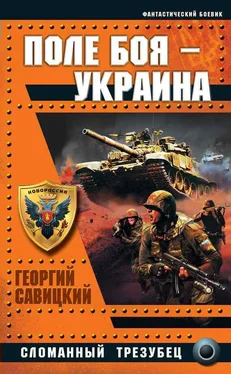 Георгий Савицкий Поле боя — Украина. Сломанный трезубец обложка книги