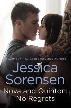 Jessica Sorensen Nova and Quinton: No Regrets обложка книги