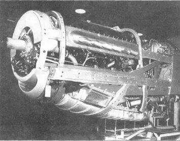Двигатель V16507 в сборе установленный на P51D Установка двигателя - фото 192