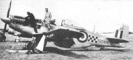 Мустанг NZ2406 из 1й Оклендской эскадрильи 1951 год Мустанг NZ2413 из - фото 89