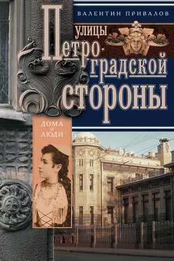 Валентин Привалов Улицы Петроградской стороны. Дома и люди обложка книги