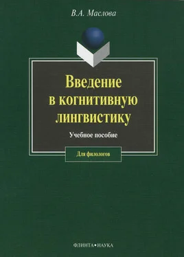 Валентина Маслова Введение в когнитивную лингвистику обложка книги