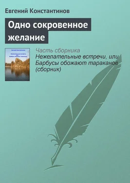 Евгений Константинов Одно сокровенное желание обложка книги