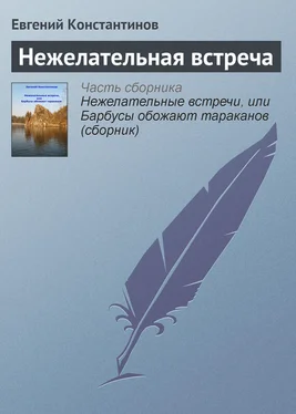 Евгений Константинов Нежелательная встреча обложка книги