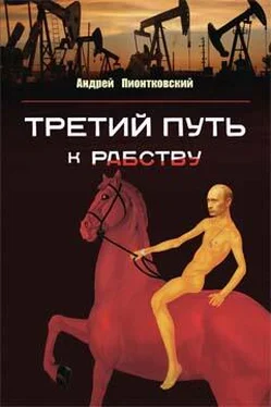 Андрей Пионтковский Третий путь ...к рабству обложка книги
