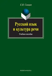 Евгений Синцов - Русский язык и культура речи