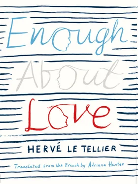 Herve Le Tellier Enough About Love