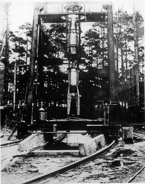 An A3 missing some of its exterior skin undergoes guidance testing at - фото 17