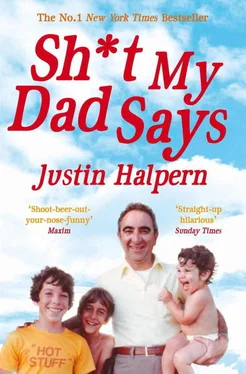 Justin Halpern Sh*t My Dad Says обложка книги